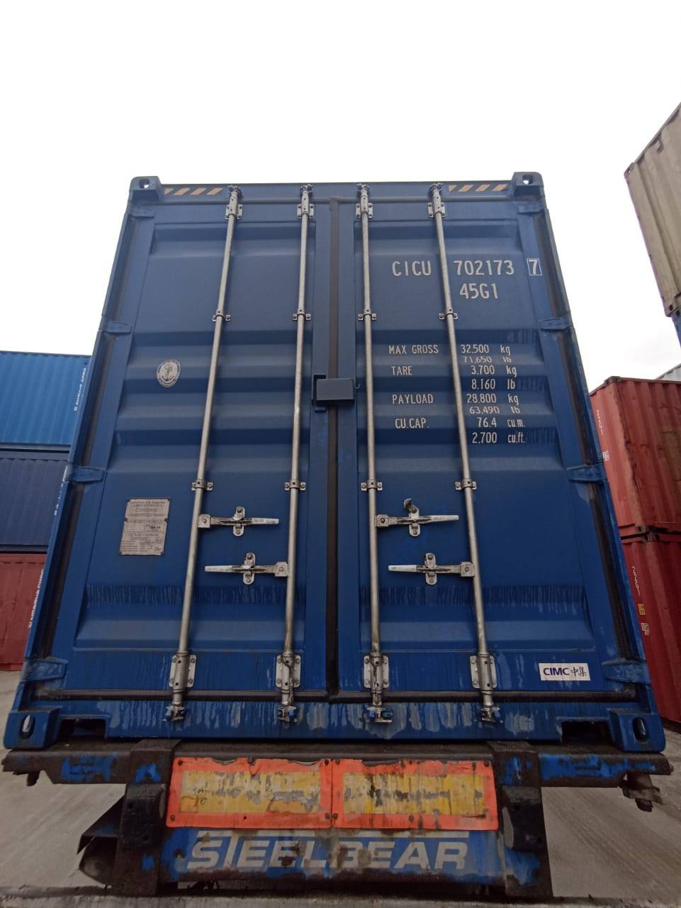 Морской контейнер CICU7021737